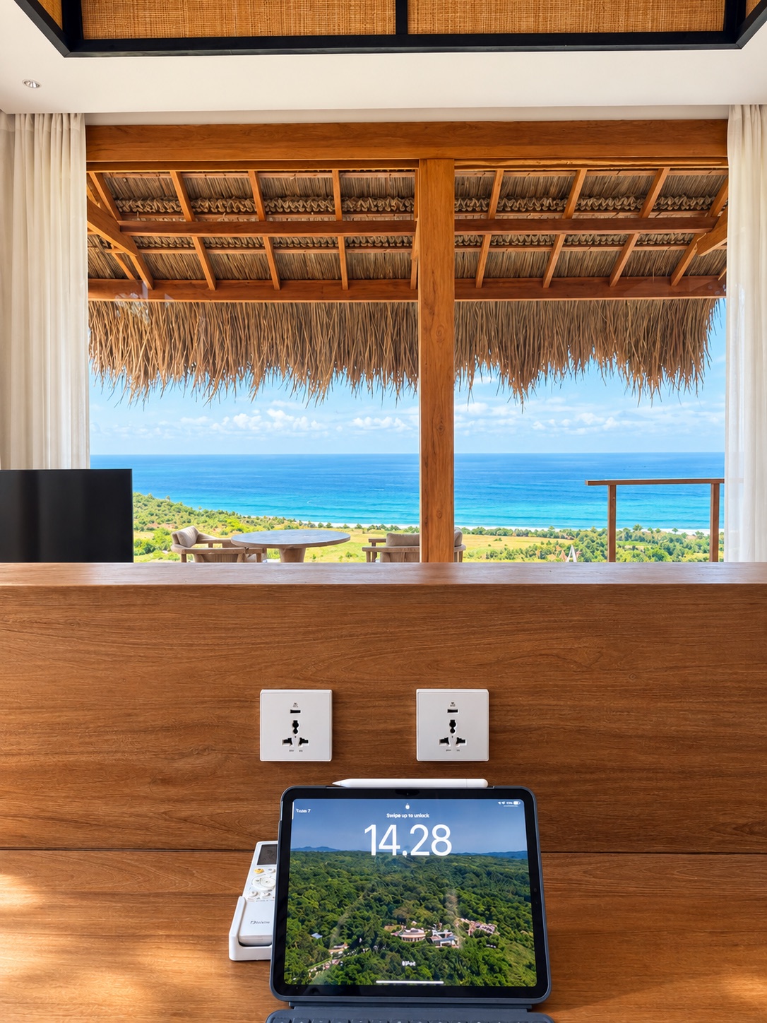 Reception desk at Umarato